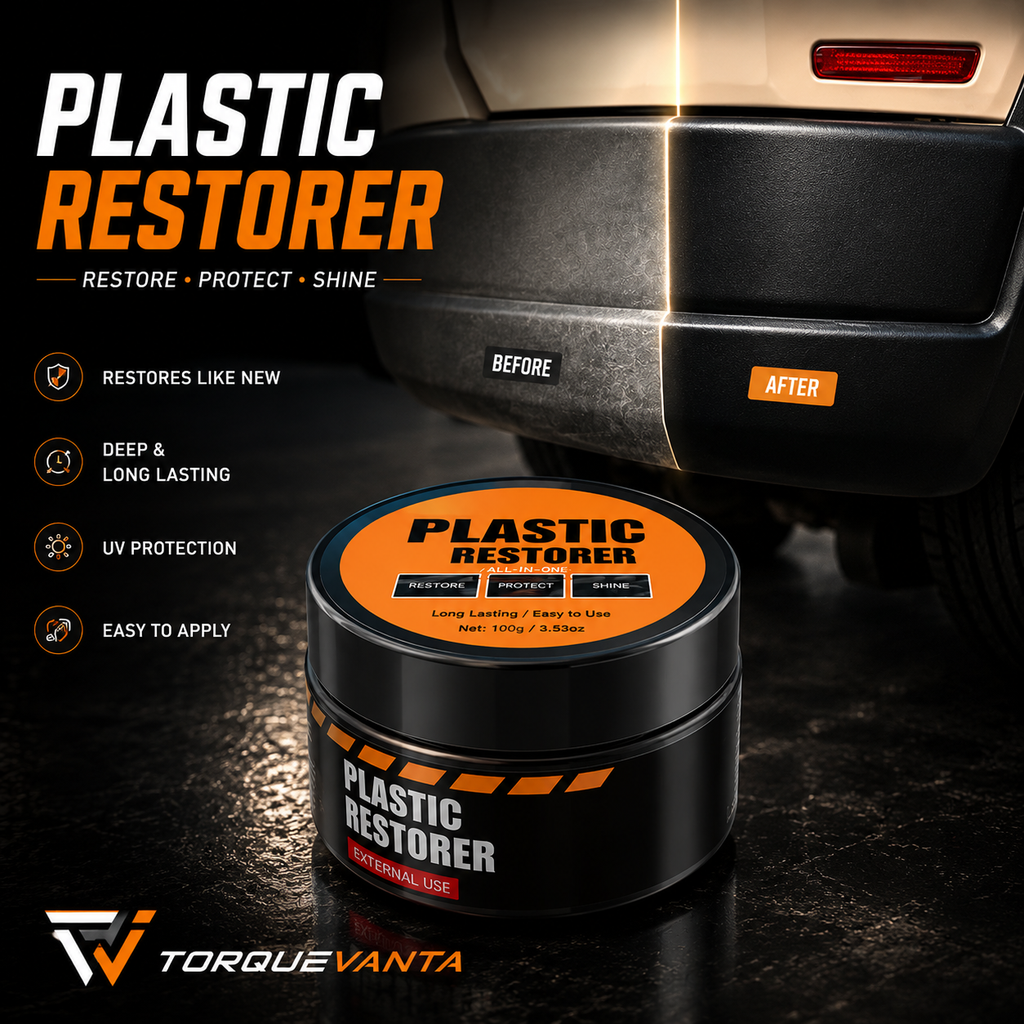 TorqueVanta Car Interior Restorer – Plastic & Leather Revival Paste