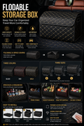 TorqueVanta Premium Foldable Trunk Organizer