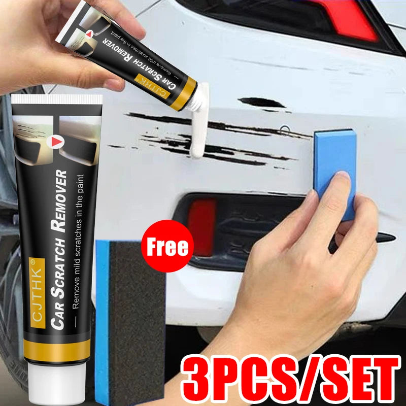 TorqueVanta Car Scratch & Swirl Repair Polish Kit – Paint Care with Sponge Applicators