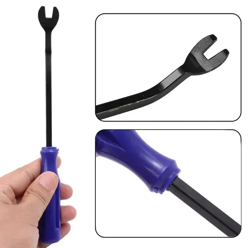 TorqueVanta ProTrim Automotive Trim Removal Tool Kit – Panel, Dash & Fastener Removal Set
