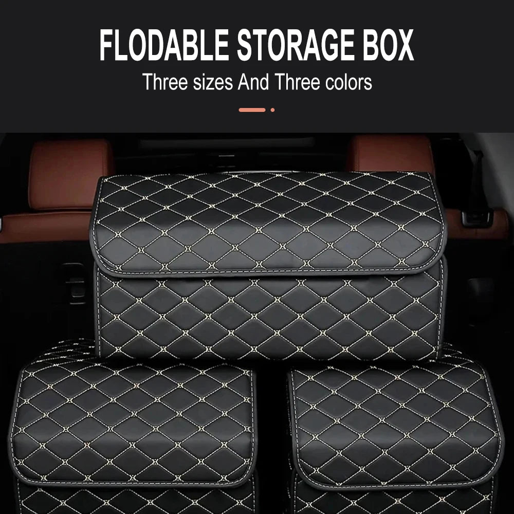 TorqueVanta Premium Foldable Trunk Organizer