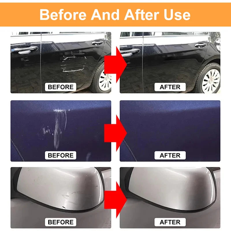TorqueVanta Car Scratch & Swirl Repair Polish Kit – Paint Care with Sponge Applicators