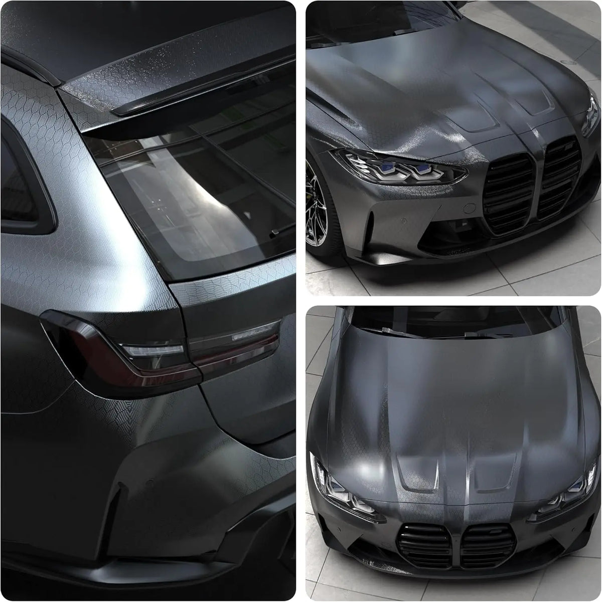 TorqueVanta Automotive Carbon Fiber Vinyl Wrap Film – DIY Interior & Exterior Trim