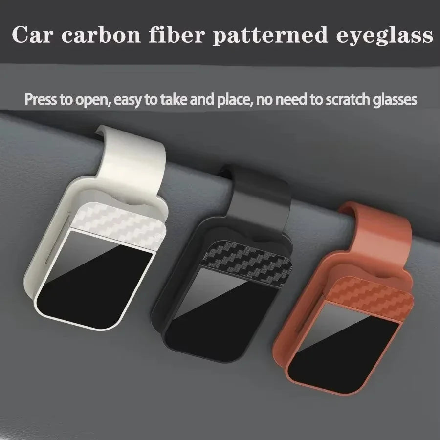 TorqueVanta Car Visor Sunglasses & Card Holder – Secure Clip-On Organizer