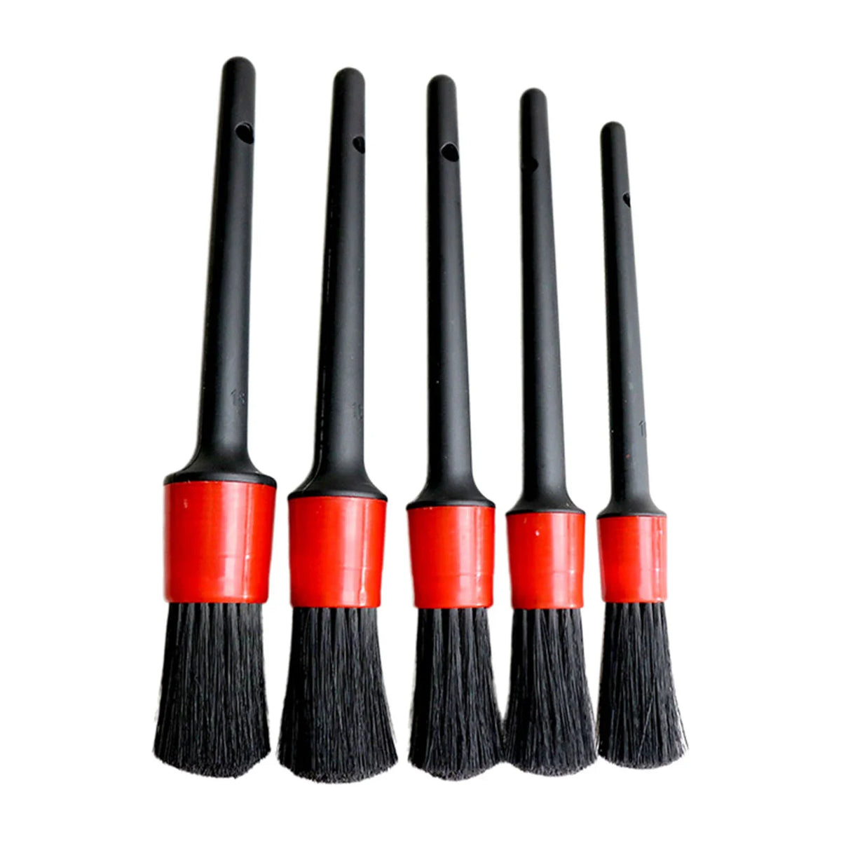 TorqueVanta 5-Piece Car Detailing Brush Set – Interior & Exterior Cleaning Brushes
