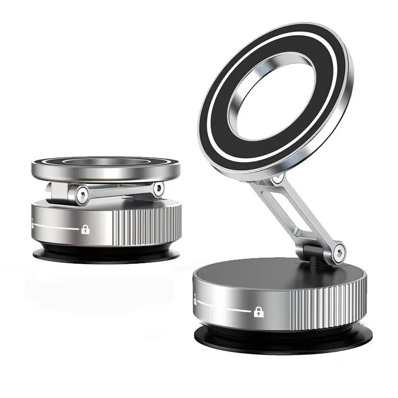 TorqueVanta UltraGrip 360° Mechanical Vacuum Magnetic Car Phone Mount⁠