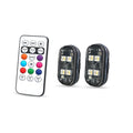 TorqueVanta 8-Color Car Interior Ambient LED Lights – Wireless Remote Control