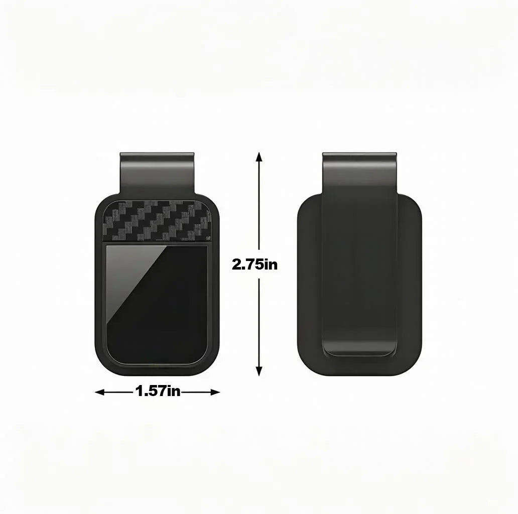 TorqueVanta Car Visor Sunglasses & Card Holder – Secure Clip-On Organizer
