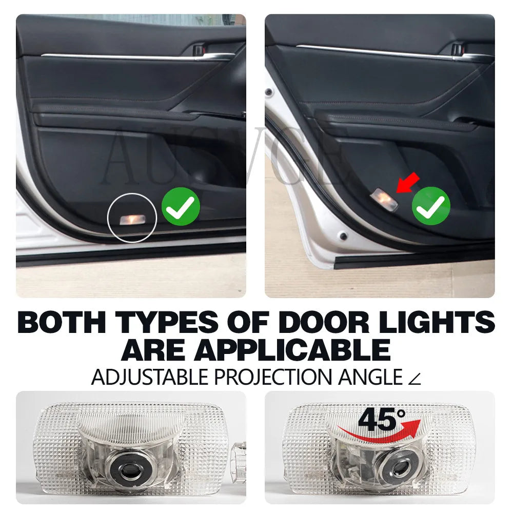 TorqueVanta LED Door Welcome Lights for Lexus – Ghost Shadow Projector