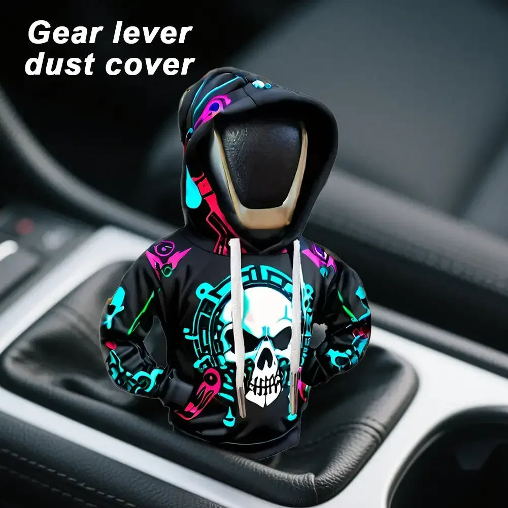 TorqueVanta Mini Gear Shift Hoodie – Fun Universal Car Shifter Cover