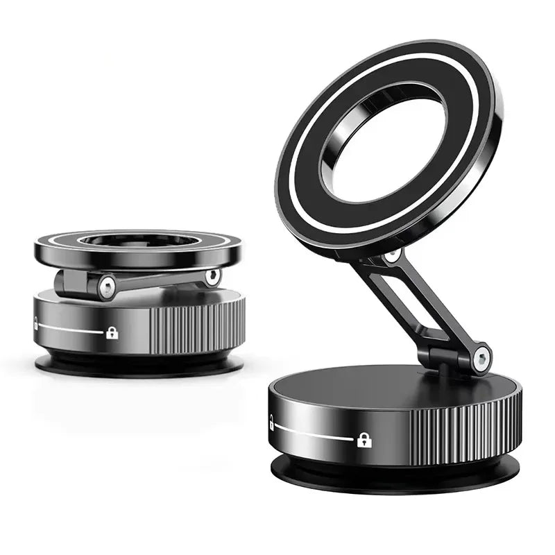 TorqueVanta UltraGrip 360° Mechanical Vacuum Magnetic Car Phone Mount⁠