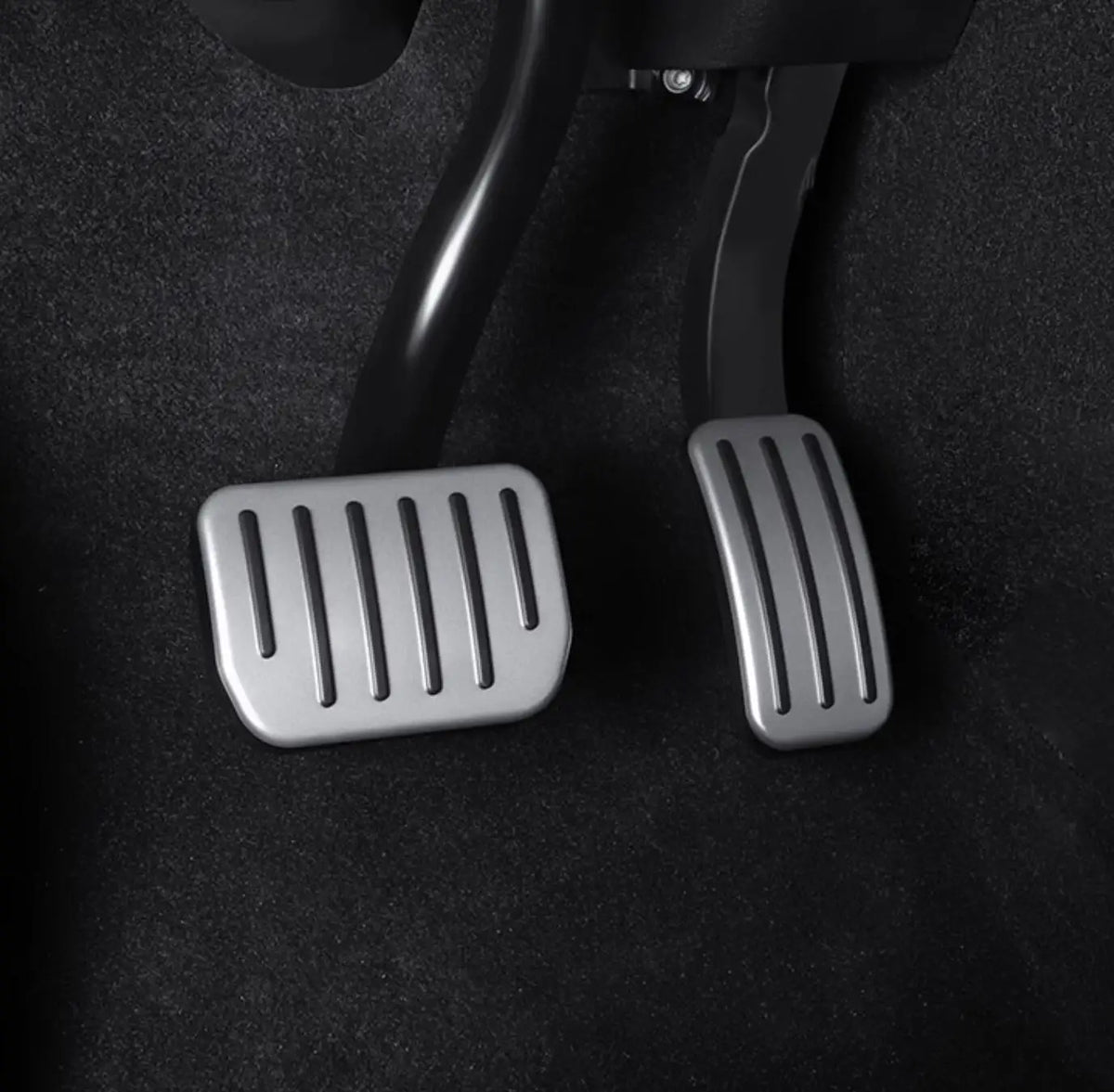 Tesla Model 3 & Model Y Performance Pedal Covers – Anti-Slip Aluminum