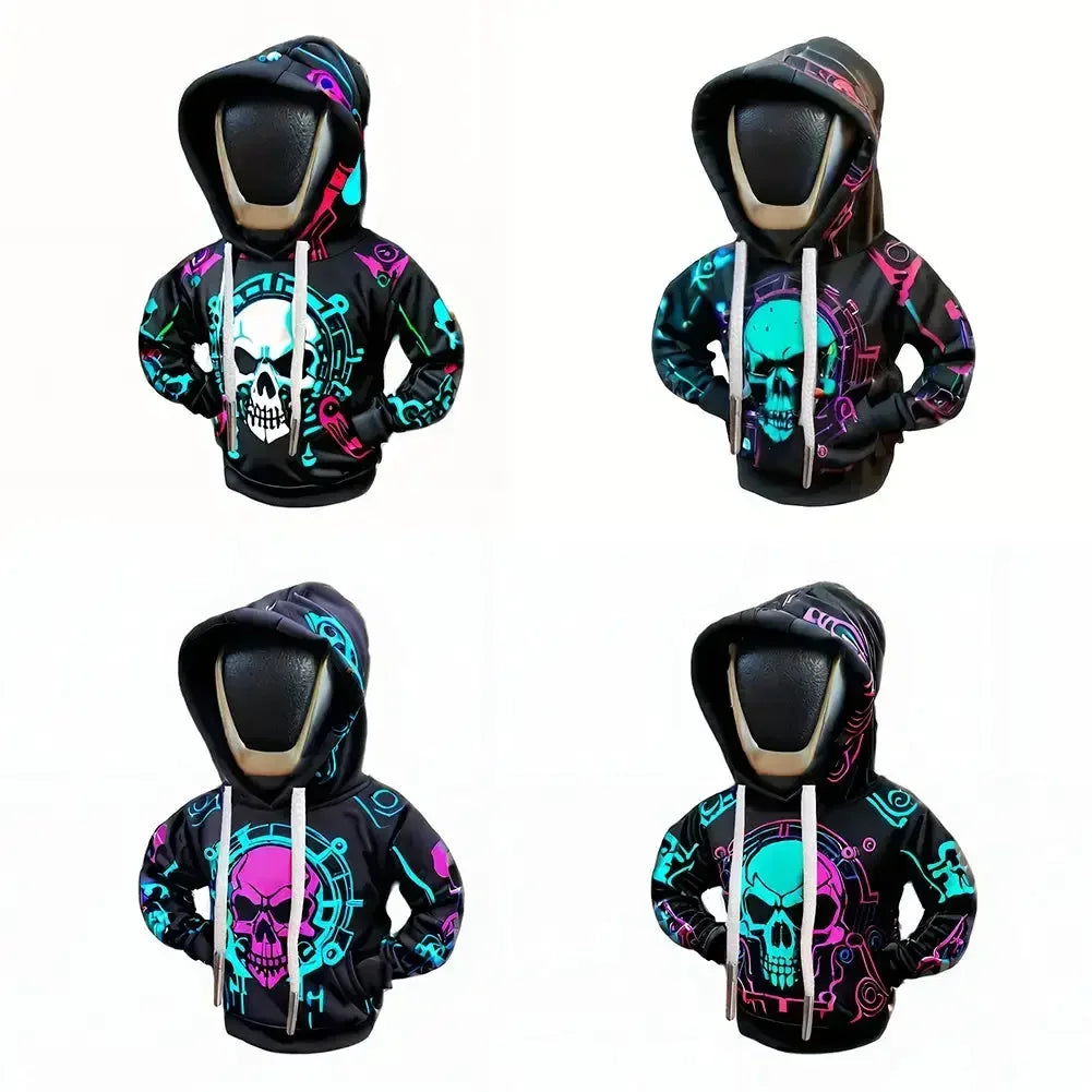 TorqueVanta Mini Gear Shift Hoodie – Fun Universal Car Shifter Cover
