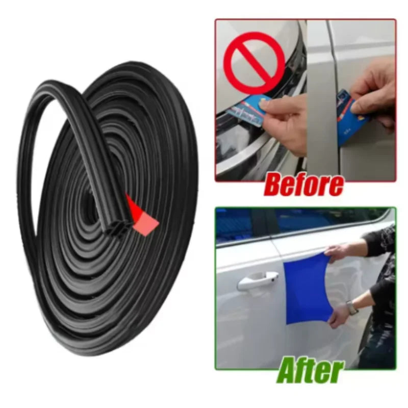 TorqueVanta 3-Layer Car Door Seal Strip – Noise & Weather Protection