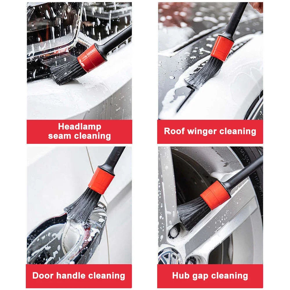 TorqueVanta 15-Piece Car Detailing Brush Set – Deep Clean Every Hard-to-Reach Area