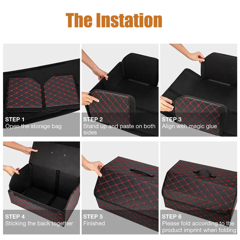 TorqueVanta Premium Foldable Trunk Organizer