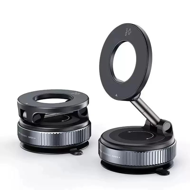 TorqueVanta UltraGrip 360° Mechanical Vacuum Magnetic Car Phone Mount⁠