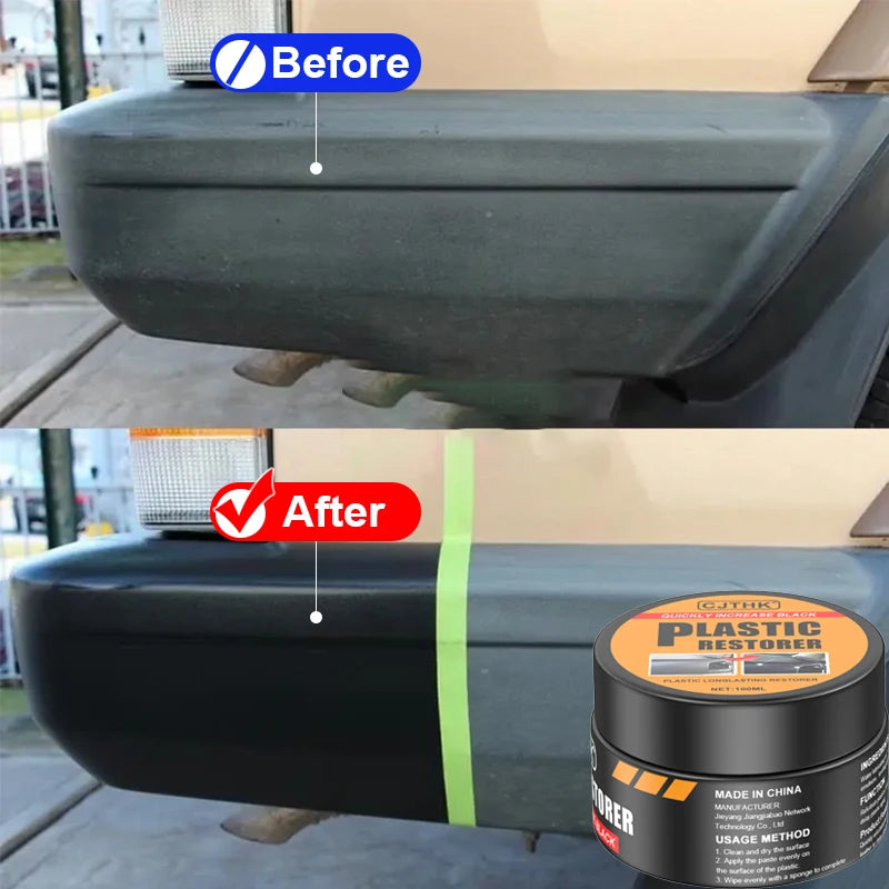 TorqueVanta Car Interior Restorer – Plastic & Leather Revival Paste