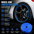 TorqueVanta 8M Wheel Rim Protector Strip – Universal Rim Edge Guard & Stylish Trim