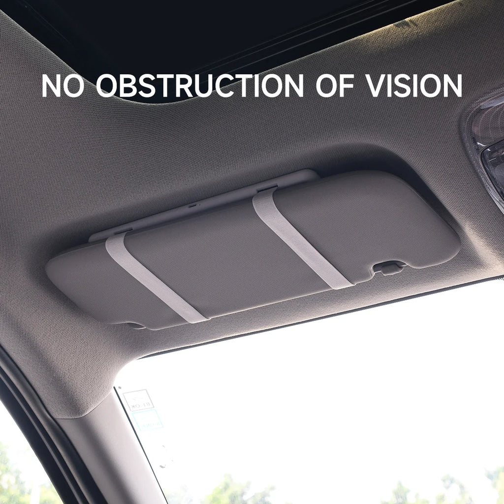 TorqueVanta LED Car Sun Visor Vanity Mirror – Touch-Control Dimmable Makeup Mirror