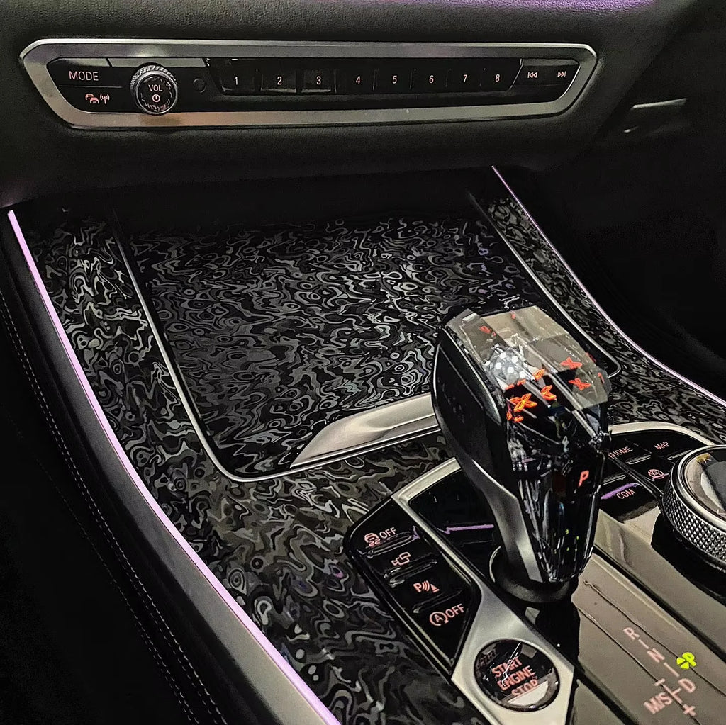 TorqueVanta Automotive Carbon Fiber Vinyl Wrap Film – DIY Interior & Exterior Trim
