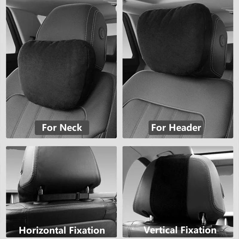 TorqueVanta Premium Car Neck Support Pillow