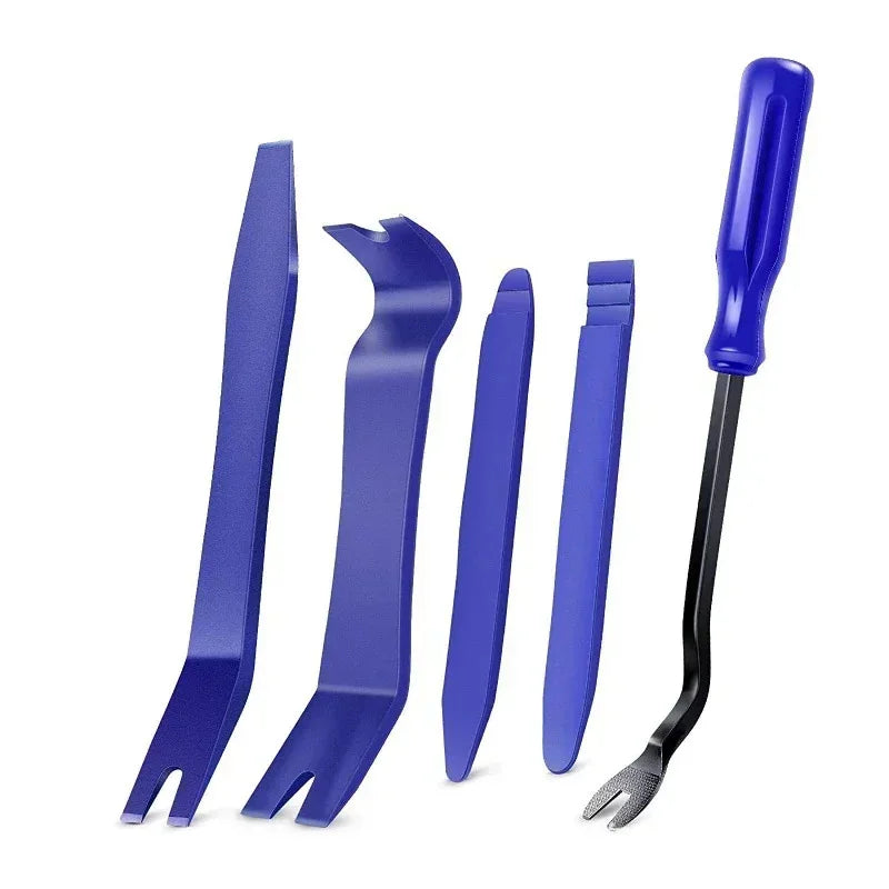 TorqueVanta ProTrim Automotive Trim Removal Tool Kit – Panel, Dash & Fastener Removal Set