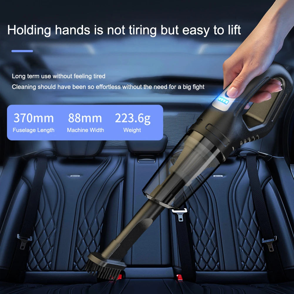 TorqueVanta Cordless Car Vacuum