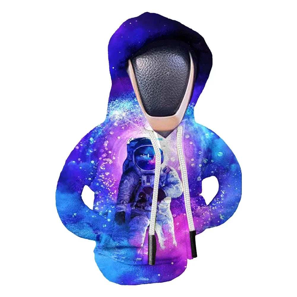 TorqueVanta Mini Gear Shift Hoodie – Fun Universal Car Shifter Cover