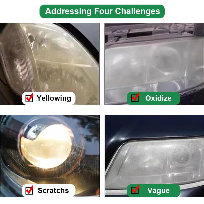 TorqueVanta Headlight Restoration Polish – Remove Yellowing, Oxidation & Haze