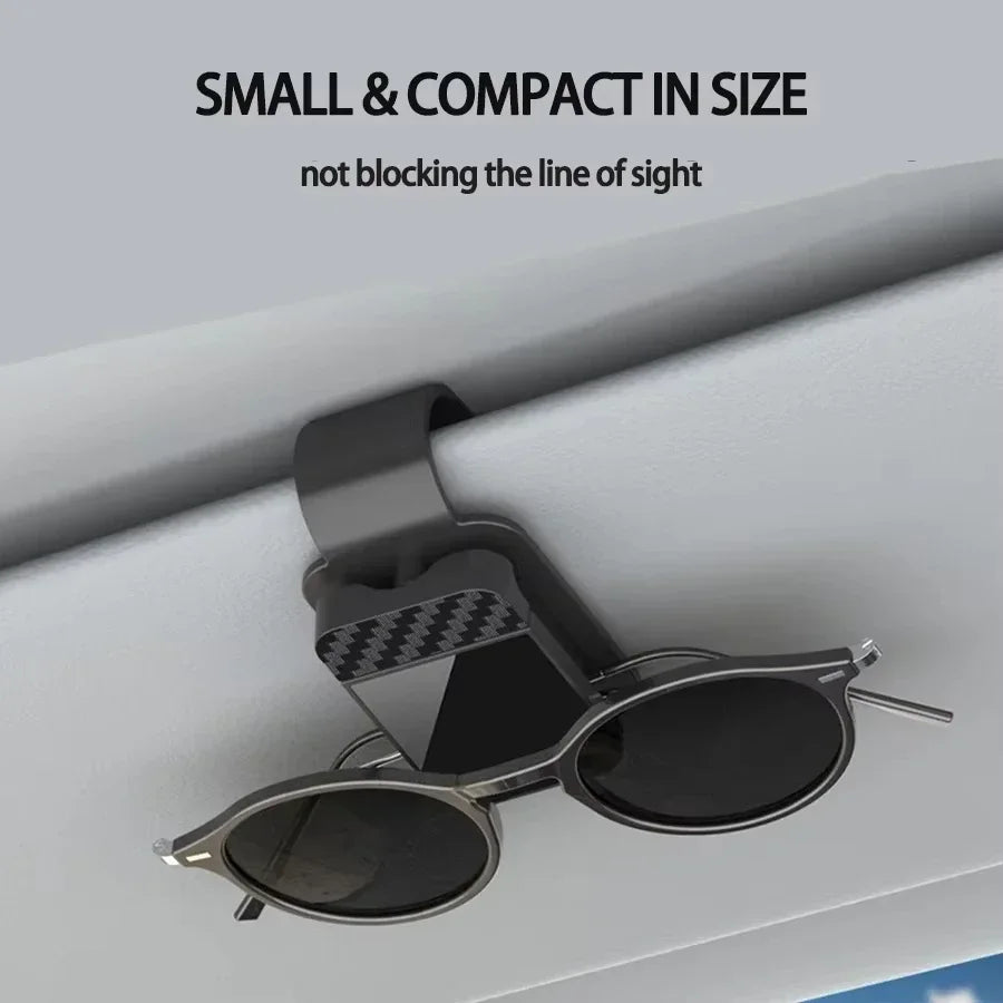 TorqueVanta Car Visor Sunglasses & Card Holder – Secure Clip-On Organizer