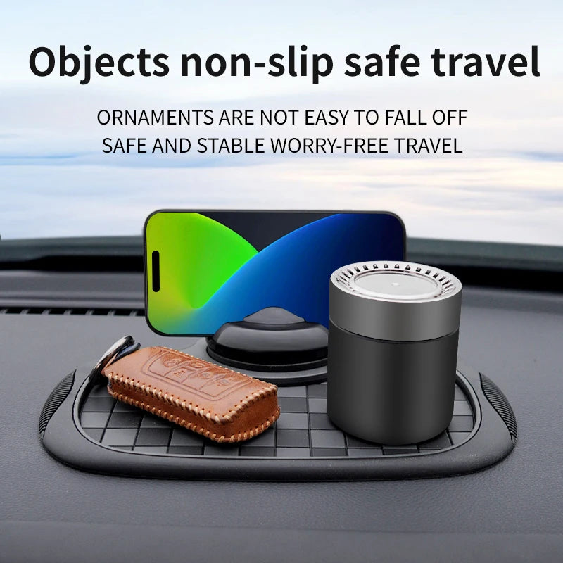 TorqueVanta Dashboard Grip Mat & Phone Holder