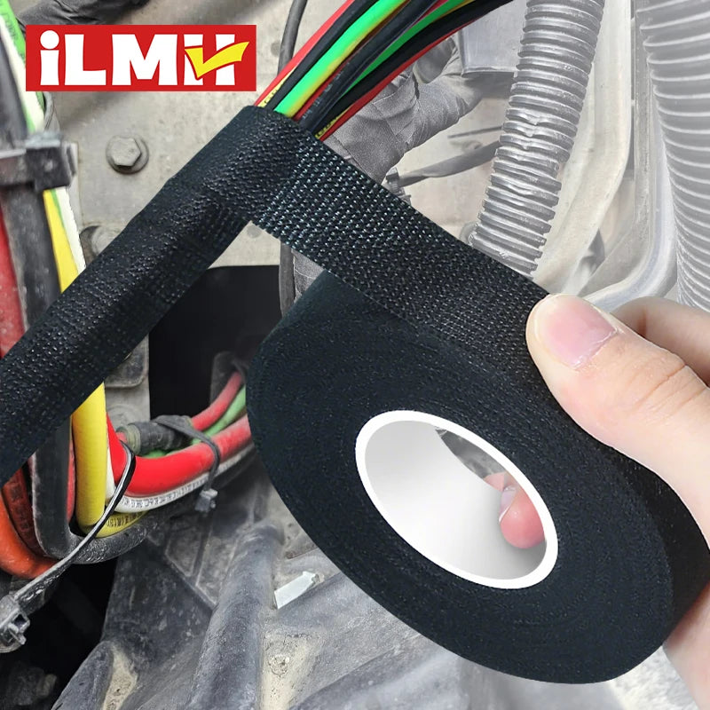 TorqueVanta Automotive Wire Harness Cloth Tape – Heat-Resistant Cable Wrap & Wiring Protection