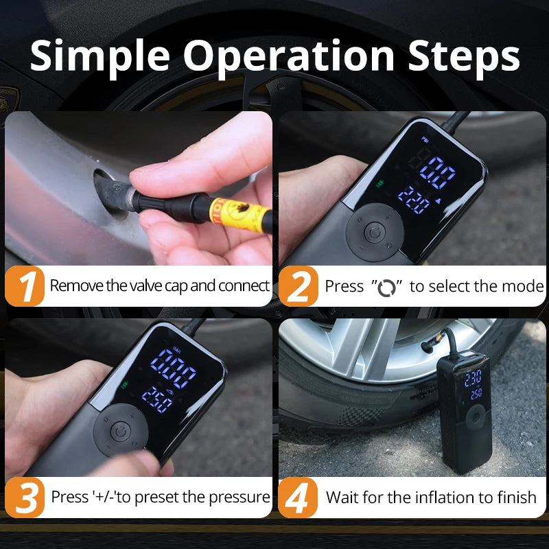 TorqueVanta Digital Tire Inflator