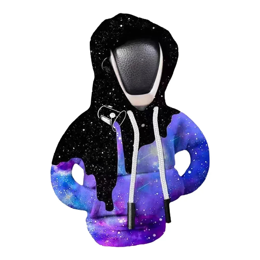 TorqueVanta Mini Gear Shift Hoodie – Fun Universal Car Shifter Cover