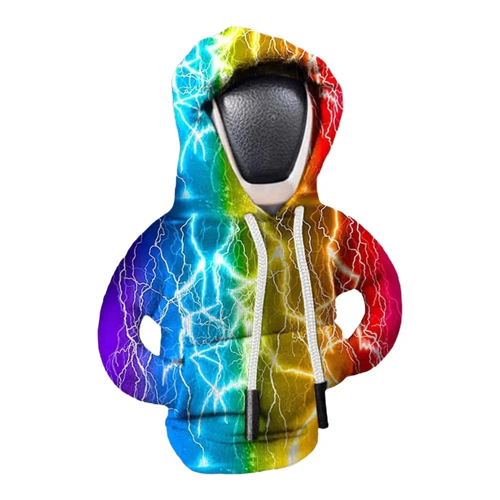 TorqueVanta Mini Gear Shift Hoodie – Fun Universal Car Shifter Cover