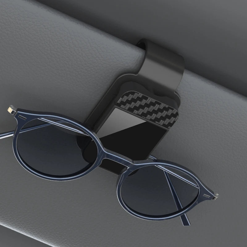 TorqueVanta Car Visor Sunglasses & Card Holder – Secure Clip-On Organizer