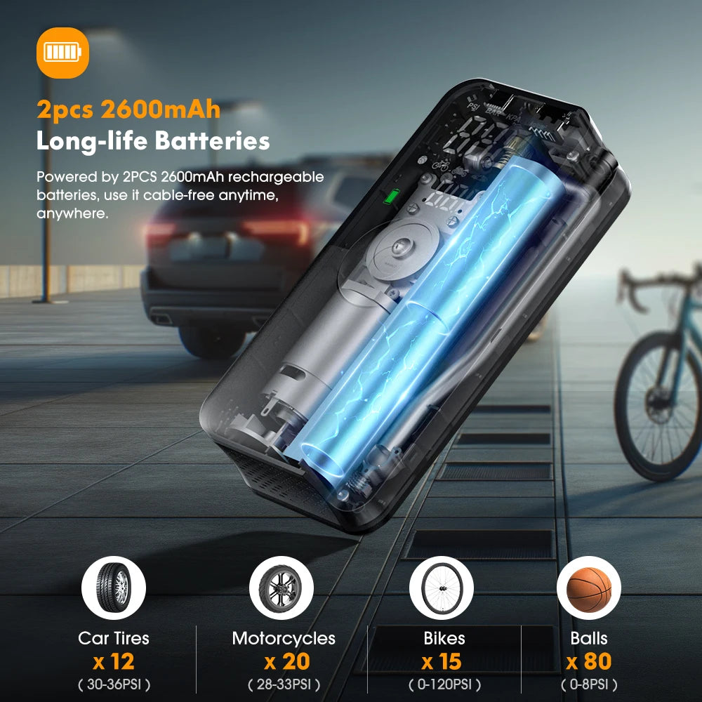 TorqueVanta Digital Tire Inflator