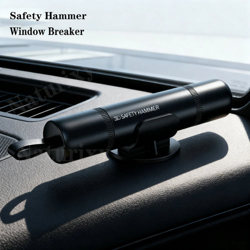 TorqueVanta 2-in-1 Car Emergency Escape Tool – Window Breaker & Seat Belt Cutter