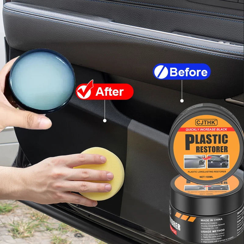 TorqueVanta Car Interior Restorer – Plastic & Leather Revival Paste