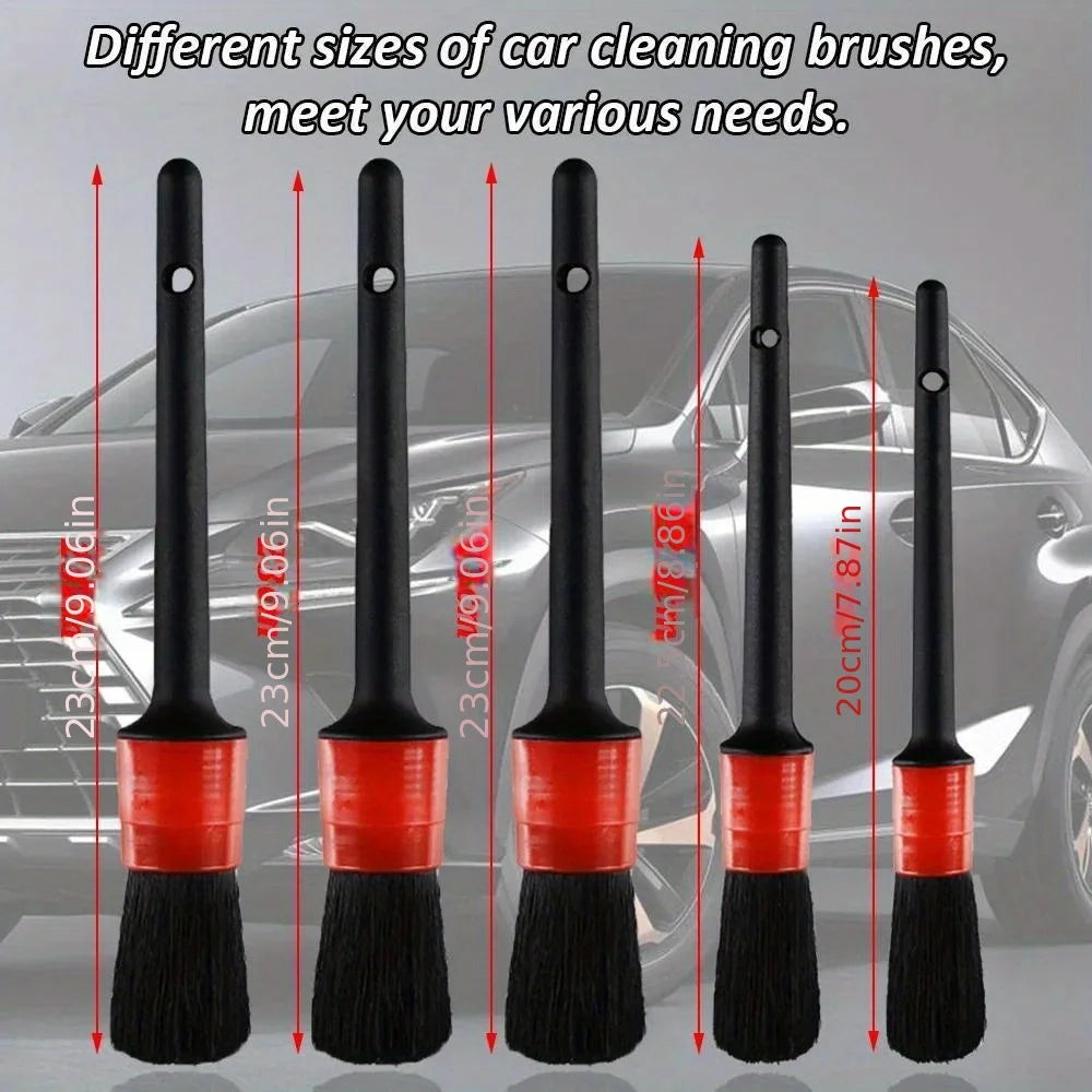 TorqueVanta 15-Piece Car Detailing Brush Set – Deep Clean Every Hard-to-Reach Area