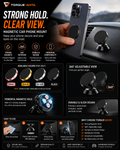 TorqueVanta Magnetic Car Phone Holder